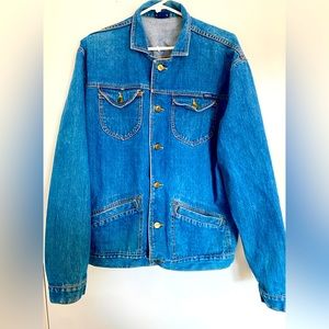 Vintage 90’s Men’s Jean Jacket Size XL